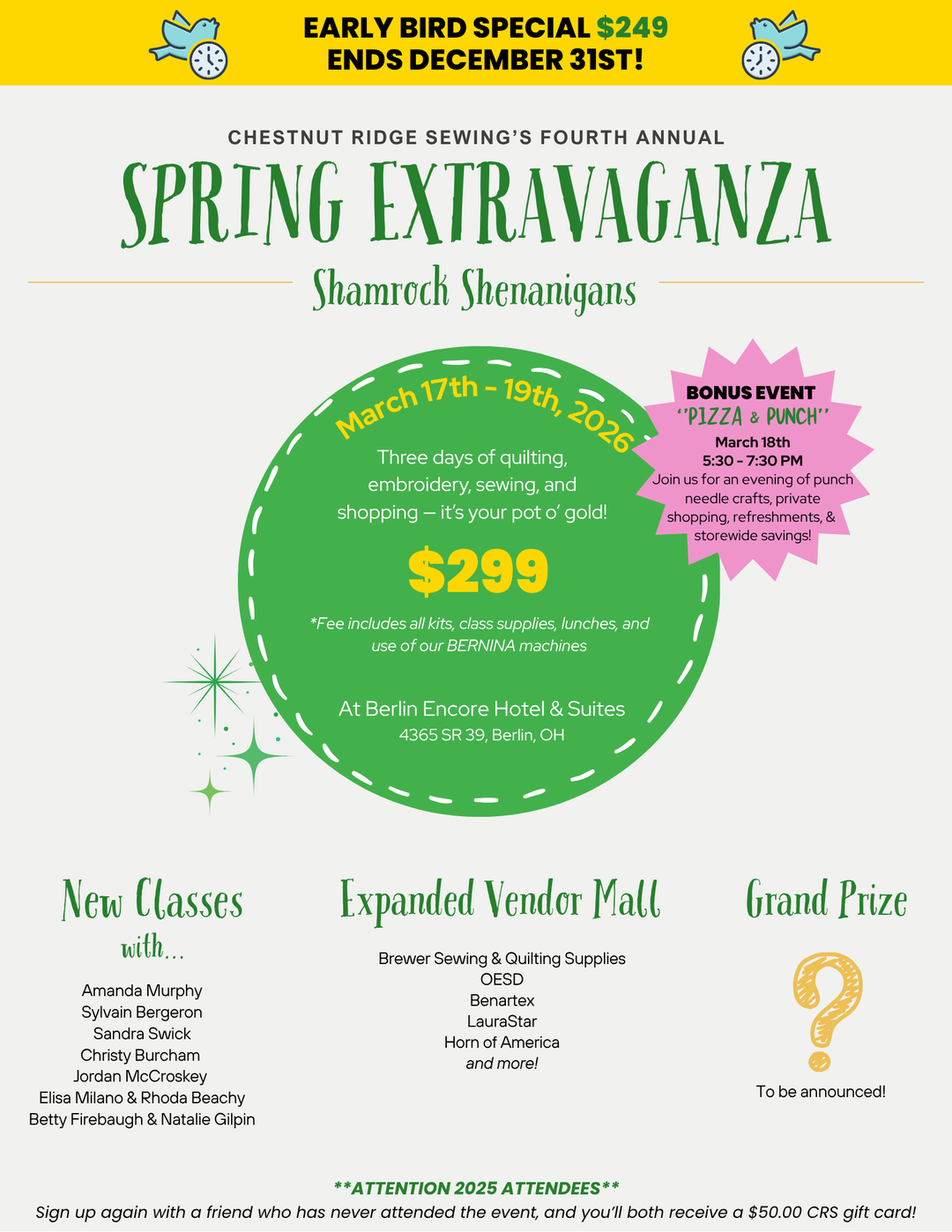 Spring Extravaganza 2026 - Mar 17, 2026