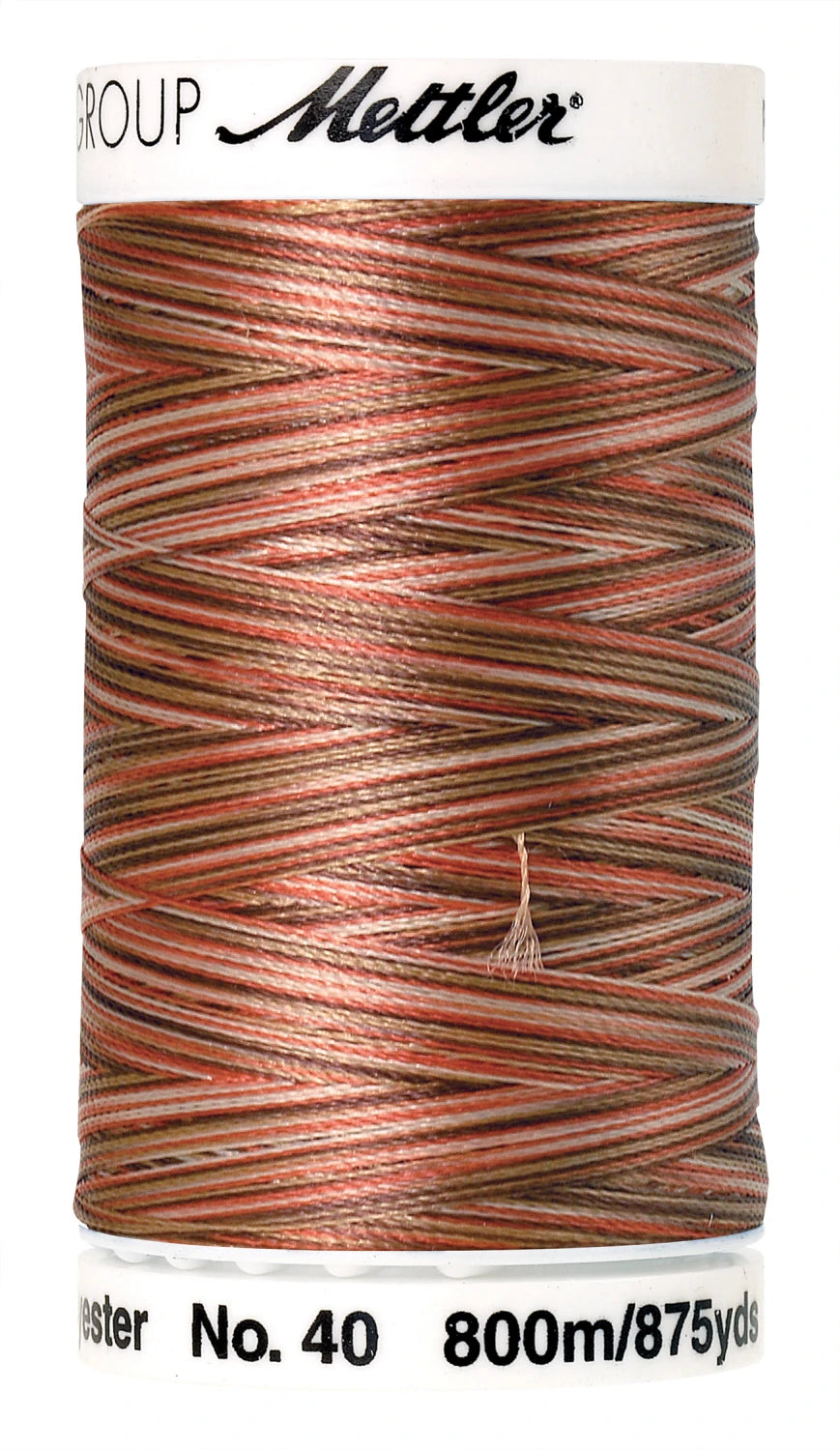 Poly Sheen Multi Polyester Thread 40wt 140d 200m/219yds Autumn Spice