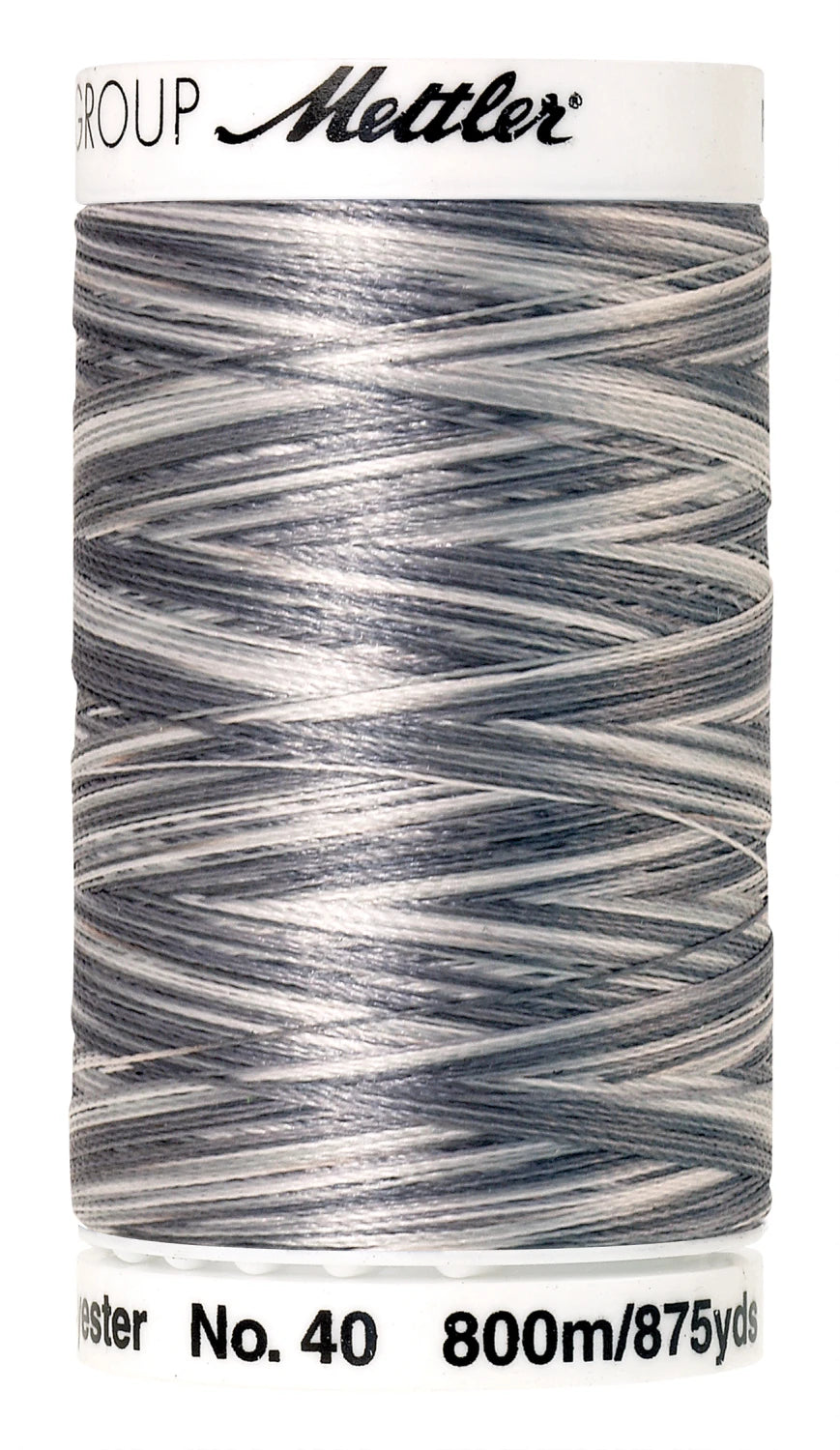Poly Sheen Multi Polyester Thread 40wt 140d 200m/219yds Overcast Greys