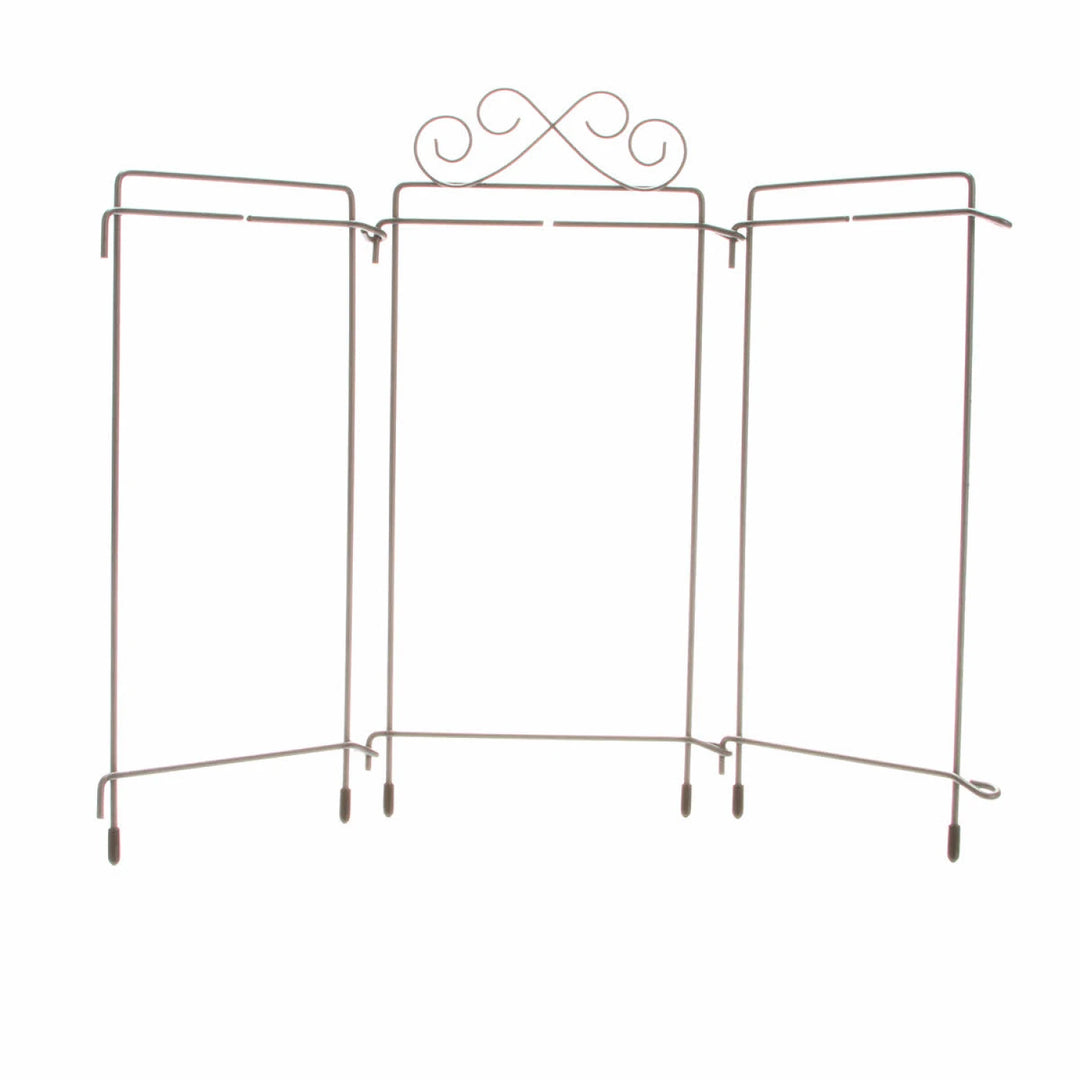 4in x 9in Table Top Tri-Stand Hanger Grey