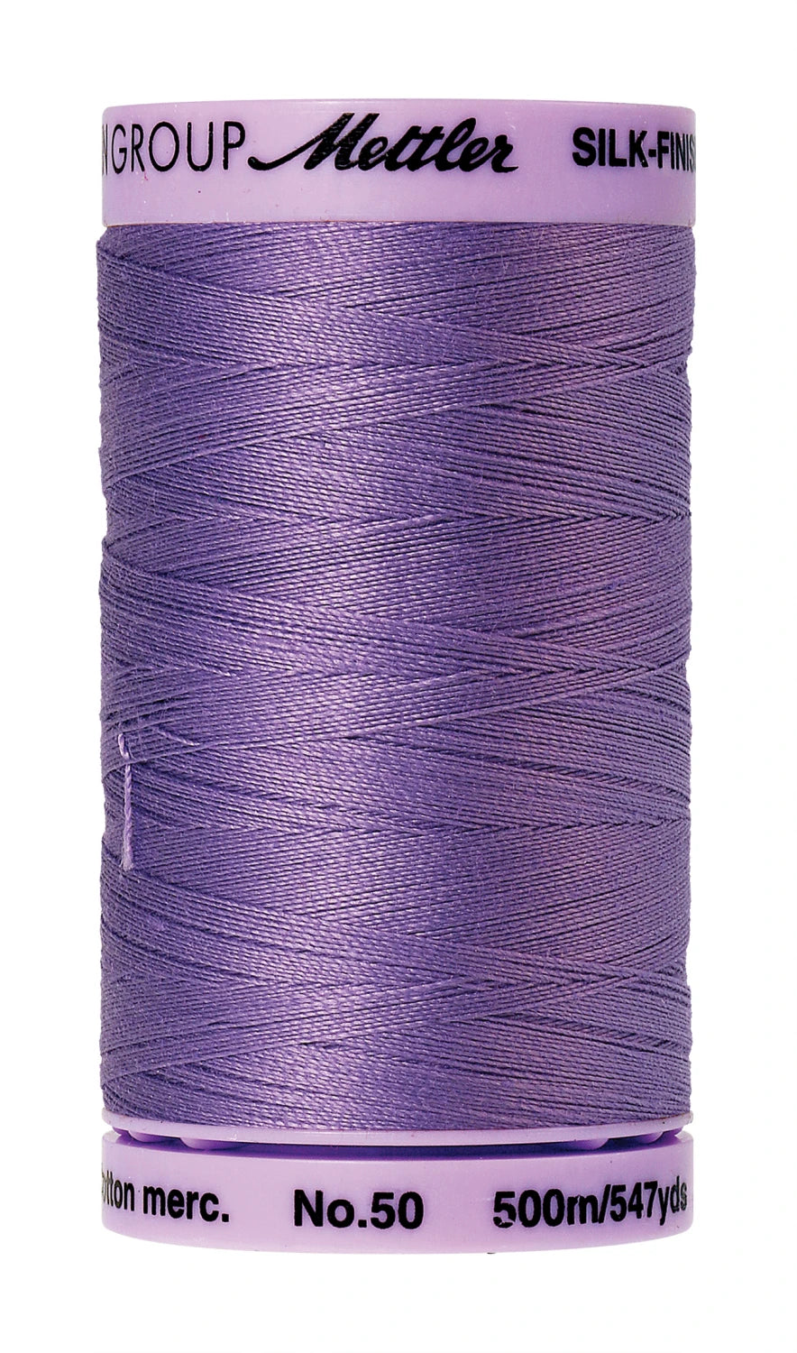 Silk-finish 50wt Solid Cotton Thread 547yd English Lavender