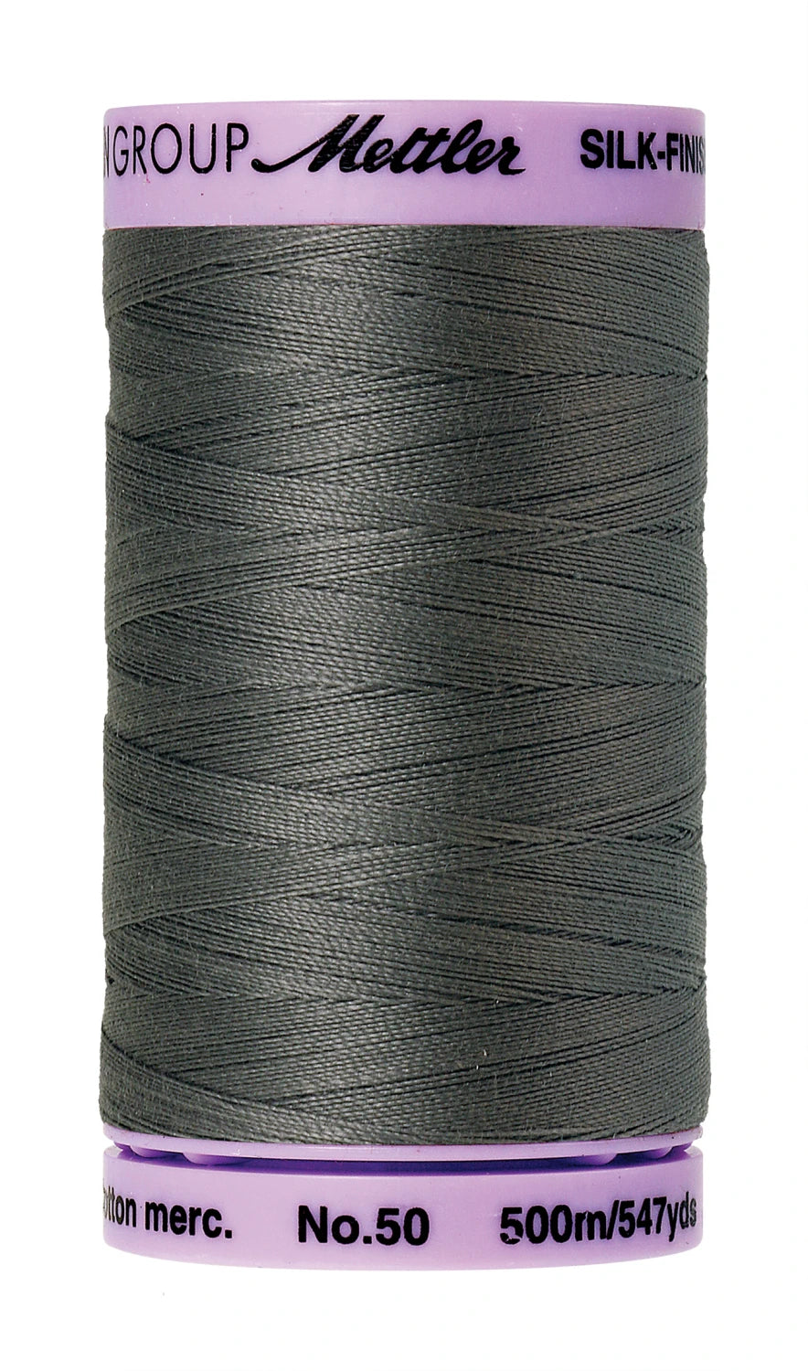 Silk-finish 50wt Solid Cotton Thread 547yd Old Tin