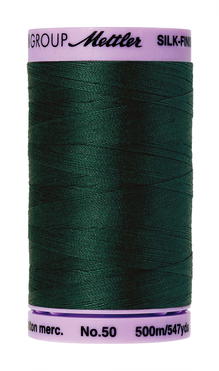Silk-finish 50wt Solid Cotton Thread 547yd Swamp
