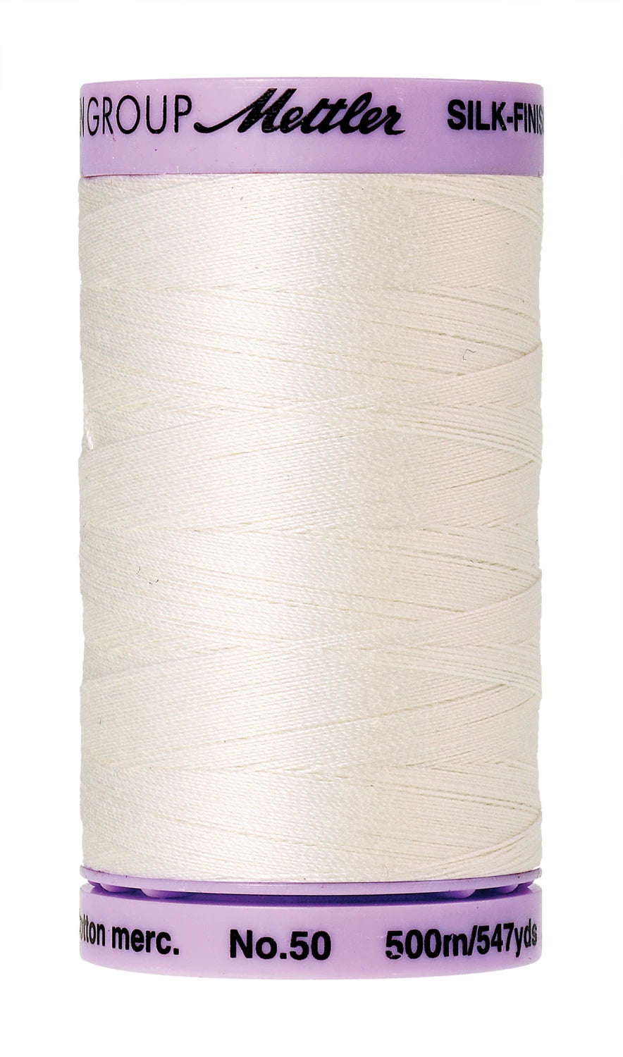 Silk-finish 50wt Solid Cotton Thread 547yd Candlewick