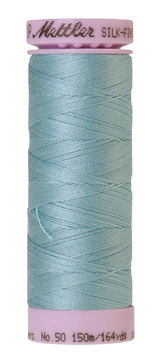 Silk-finish 50wt Solid Cotton 164yd Rough Sea