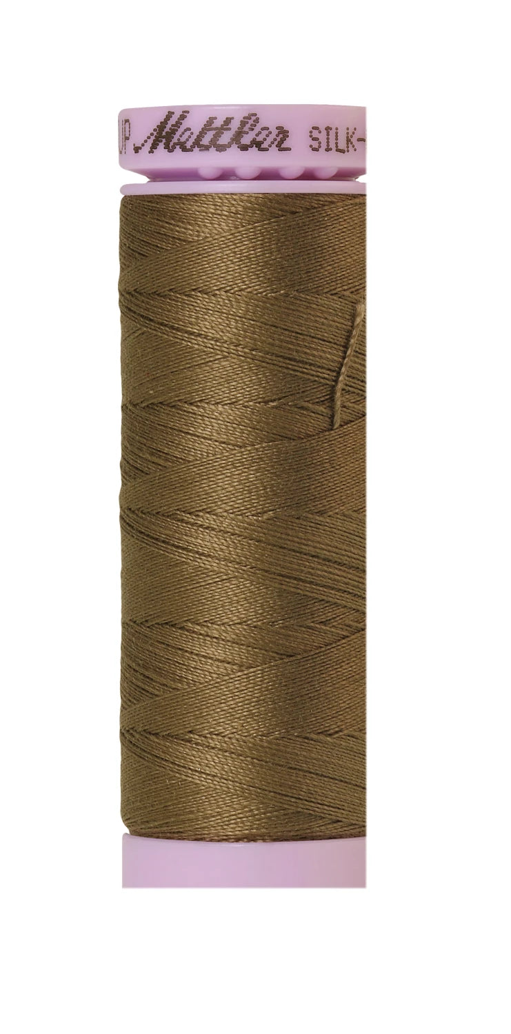 Silk-finish 50wt Solid Cotton 164yd Amygdala