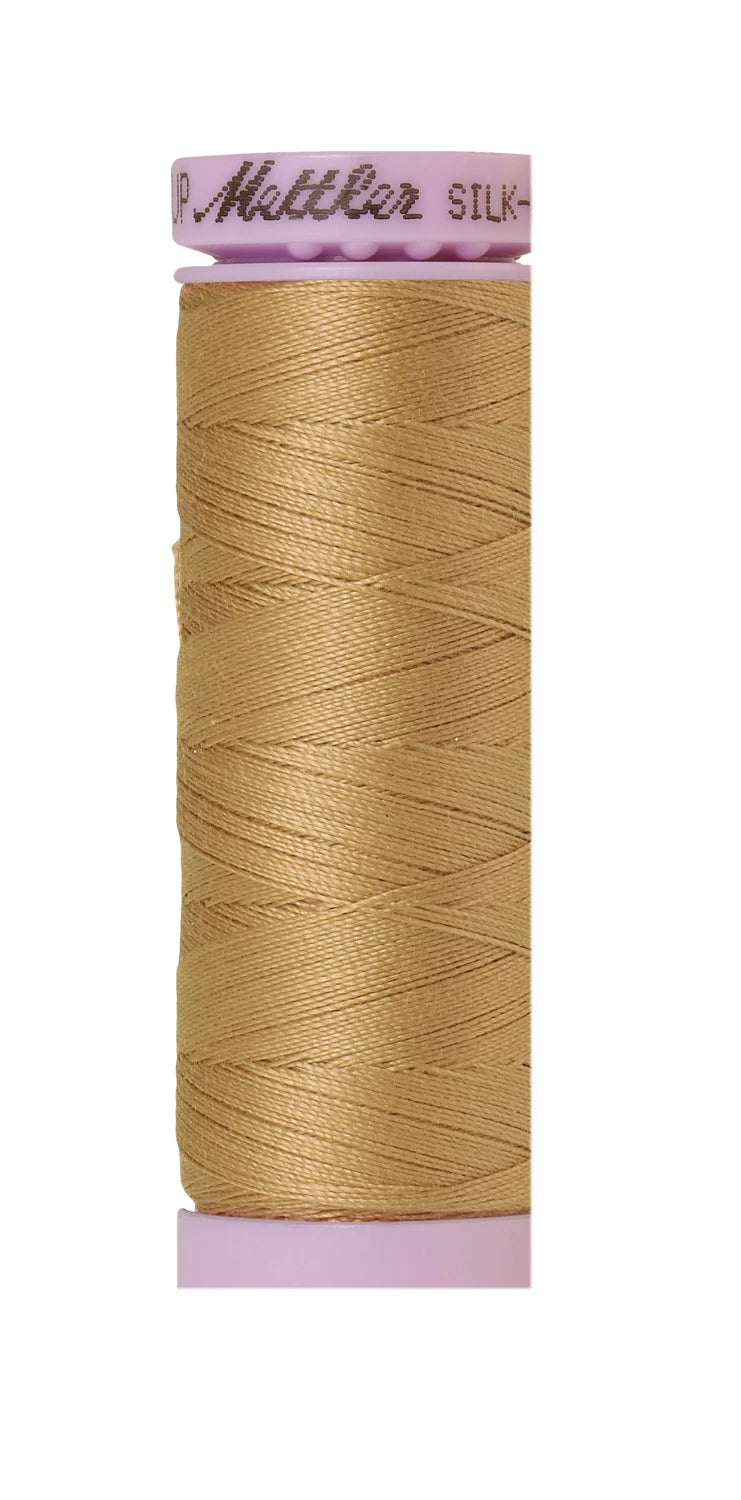 Silk-finish 50wt Solid Cotton 164yd Caramel