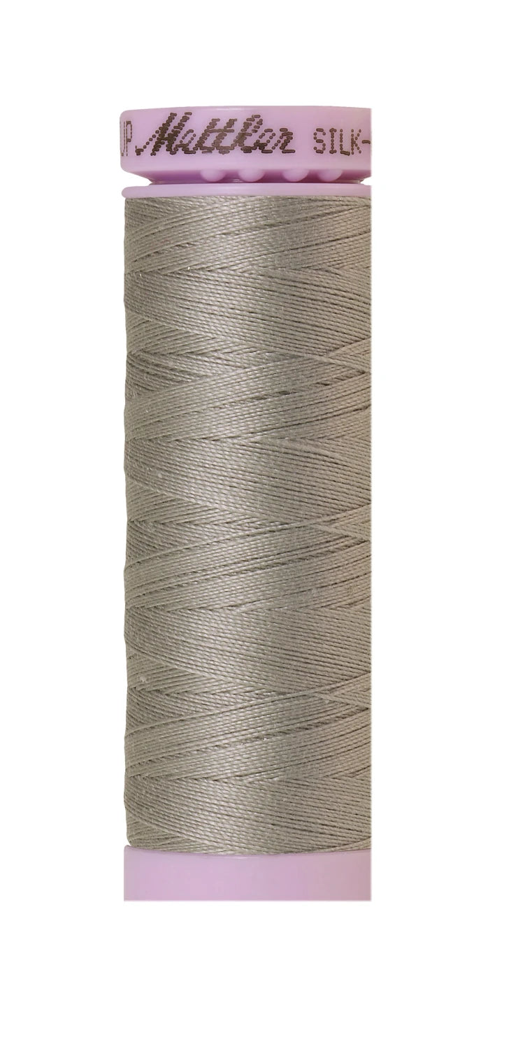 Silk-finish 50wt Solid Cotton 164yd Titan Gray