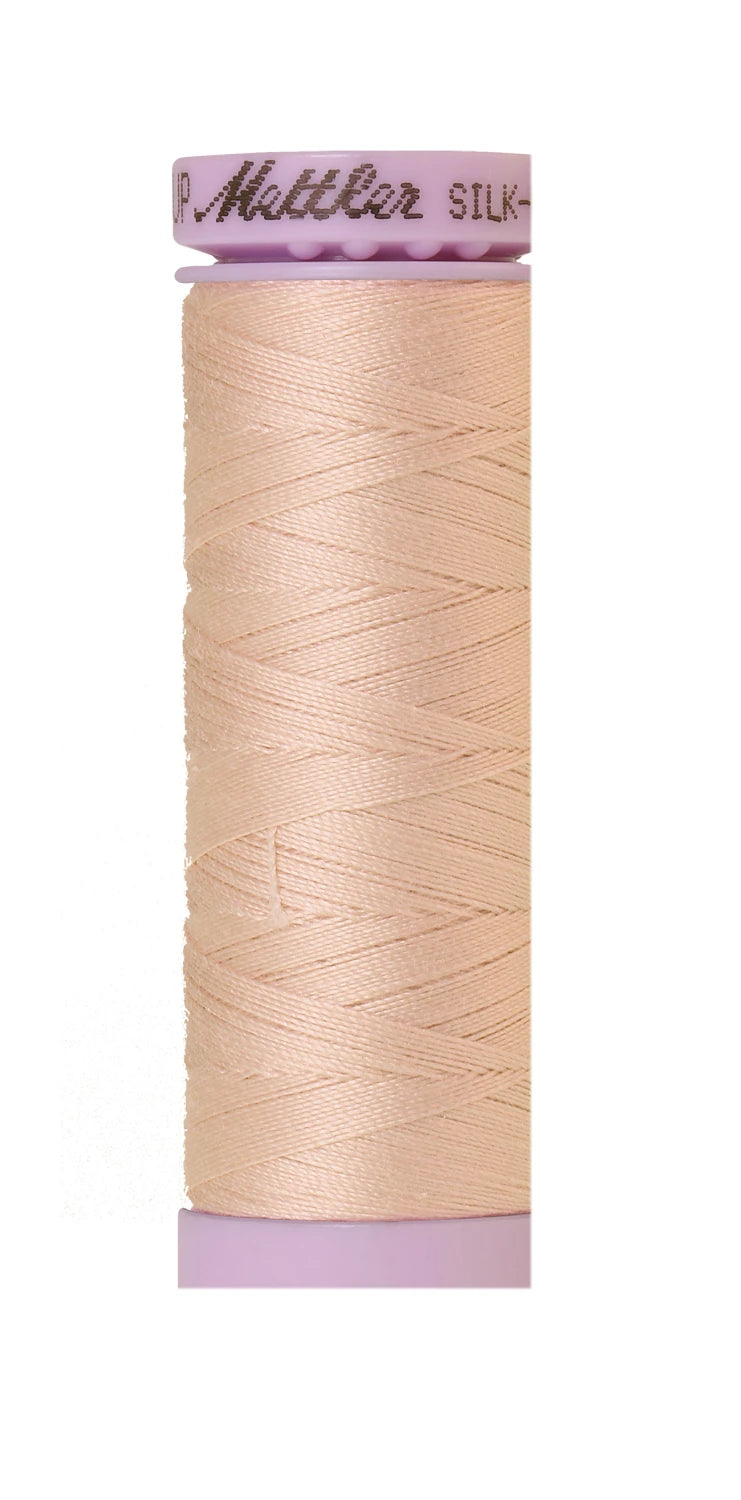 Silk-finish 50wt Solid Cotton 164yd Flesh