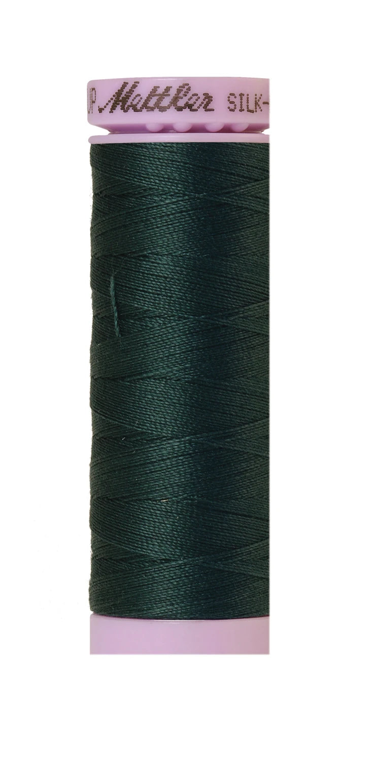 Silk-finish 50wt Solid Cotton 164yd Bayberry