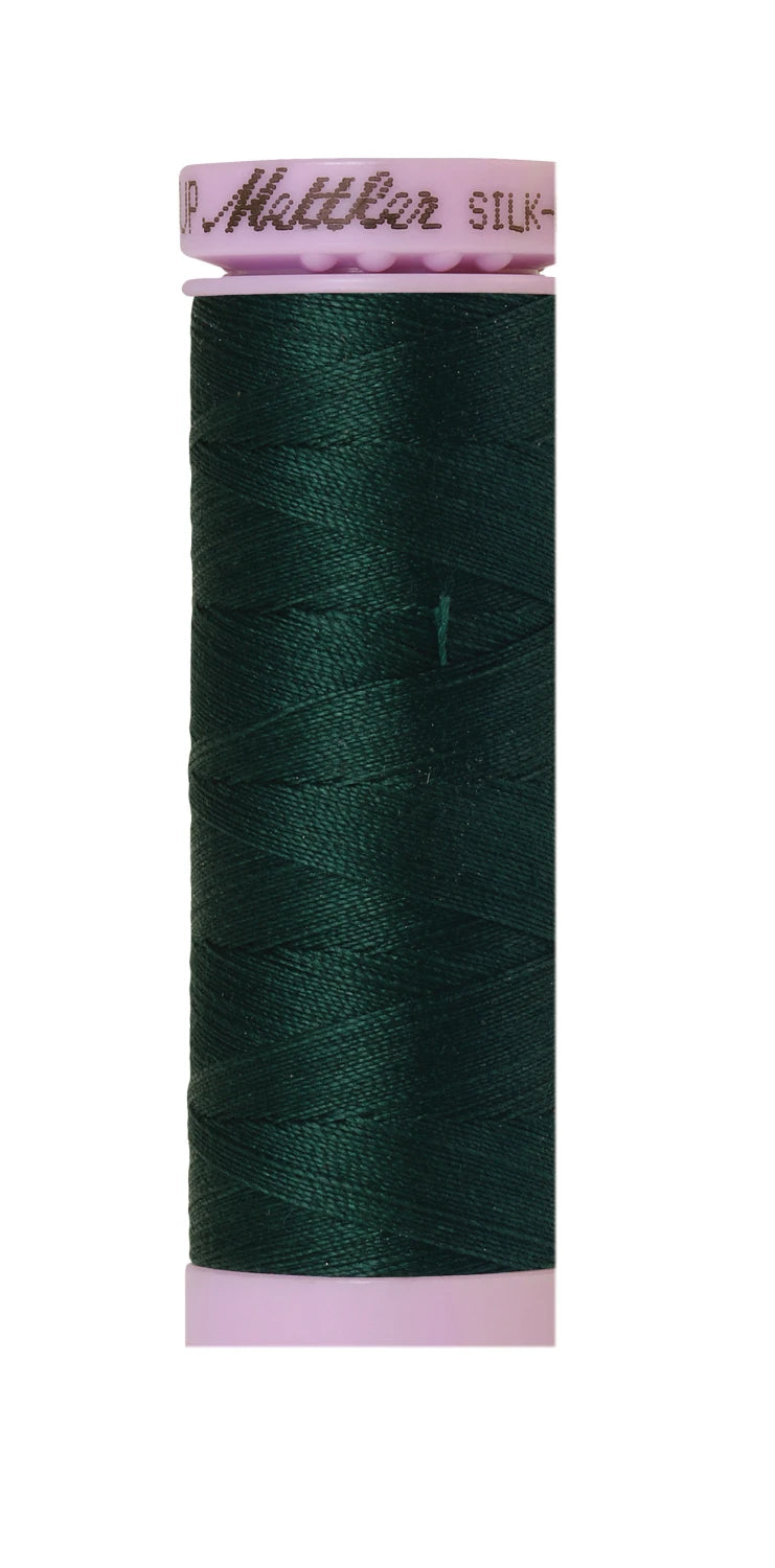Silk-finish 50wt Solid Cotton 164yd Swamp