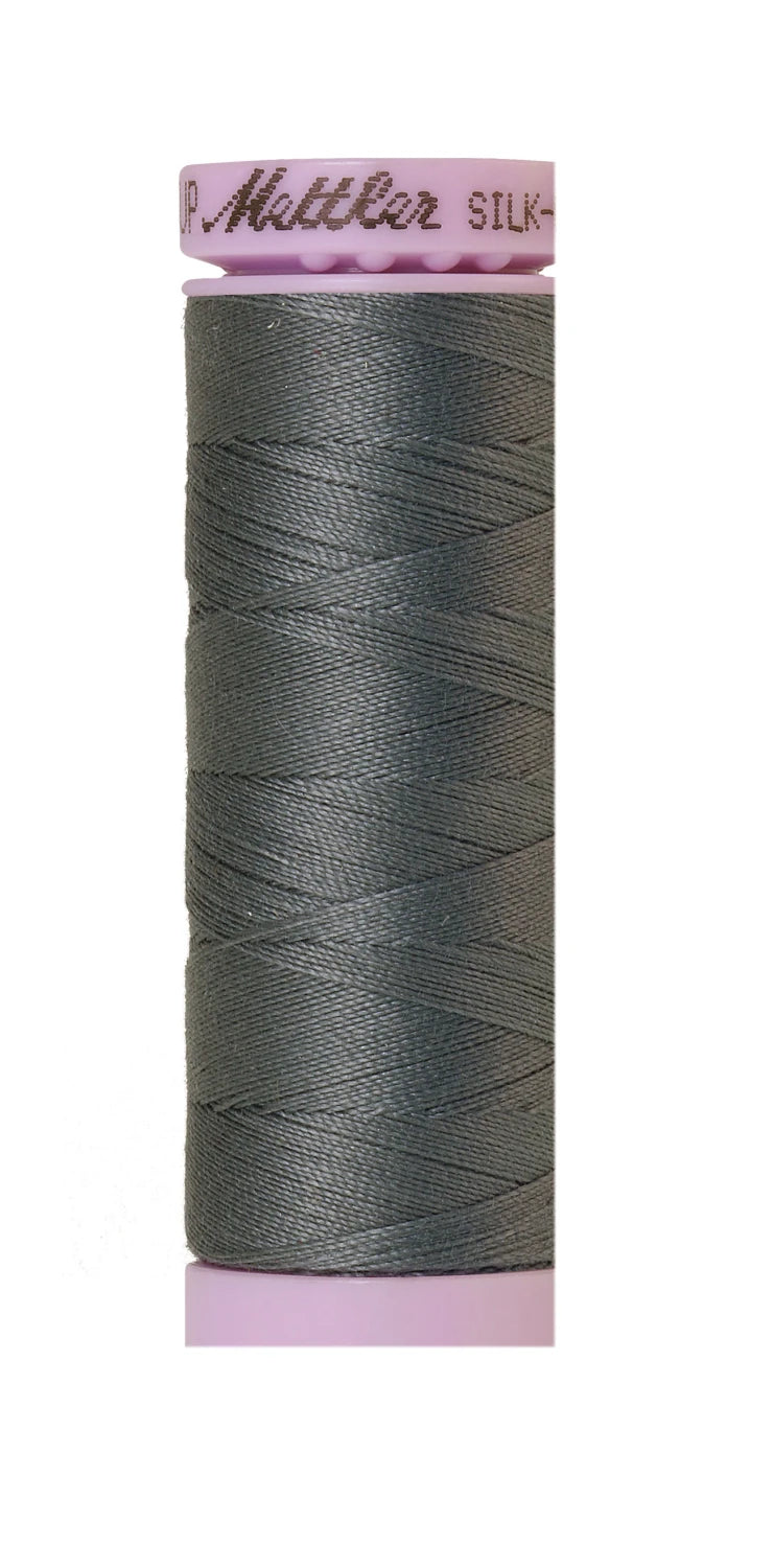 Silk-finish 50wt Solid Cotton 164yd Quiet Shade