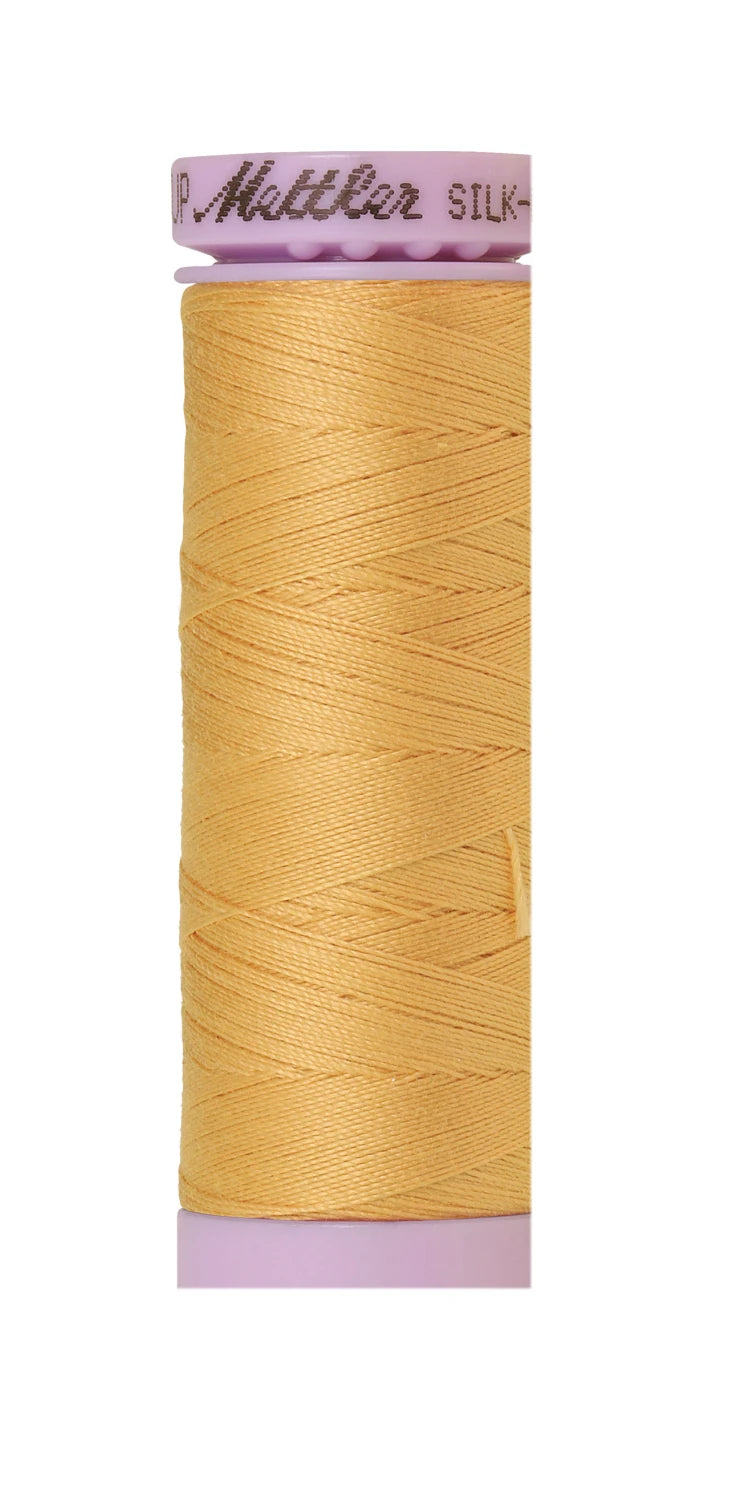 Silk-finish 50wt Solid Cotton 164yd Candlelight