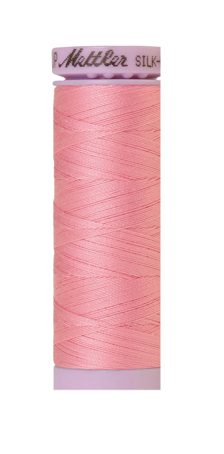 Silk-finish 50wt Solid Cotton 164yd Petal Pink