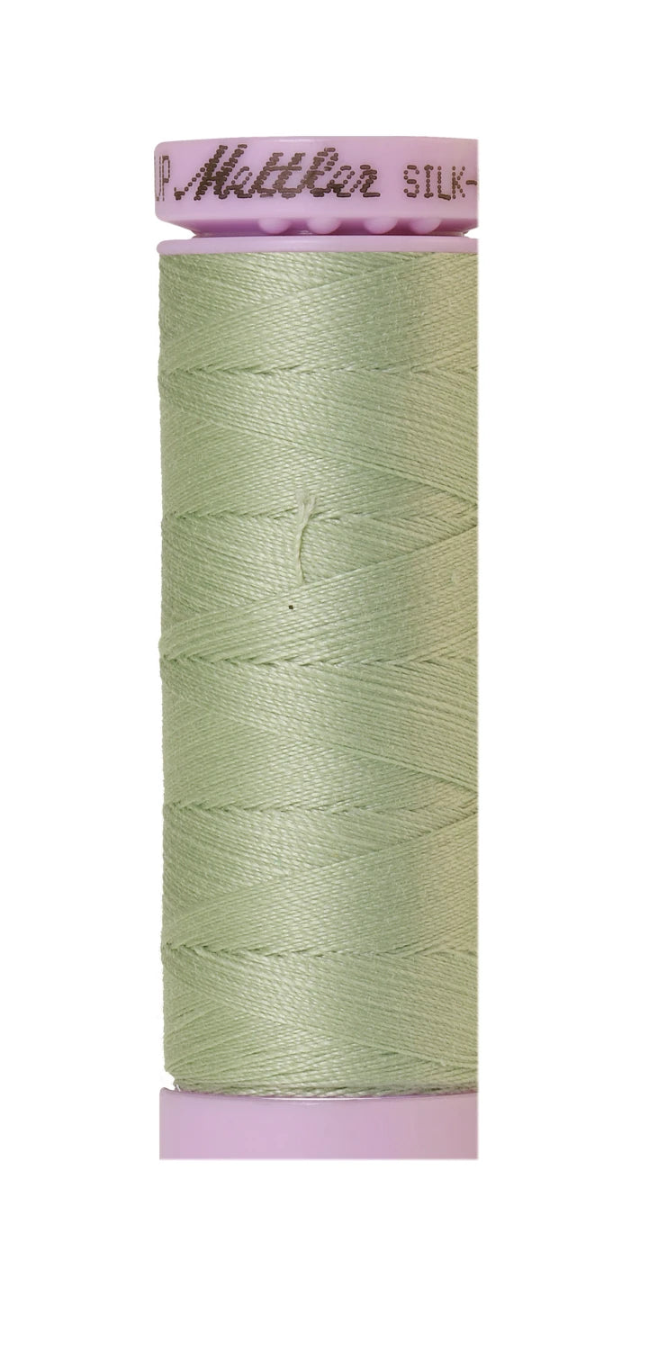 Silk-finish 50wt Solid Cotton 164yd Spanish Moss