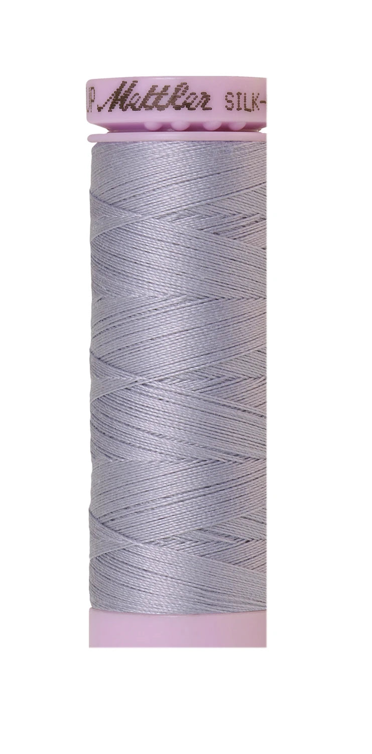 Silk-finish 50wt Solid Cotton 164yd Cosmic Sky