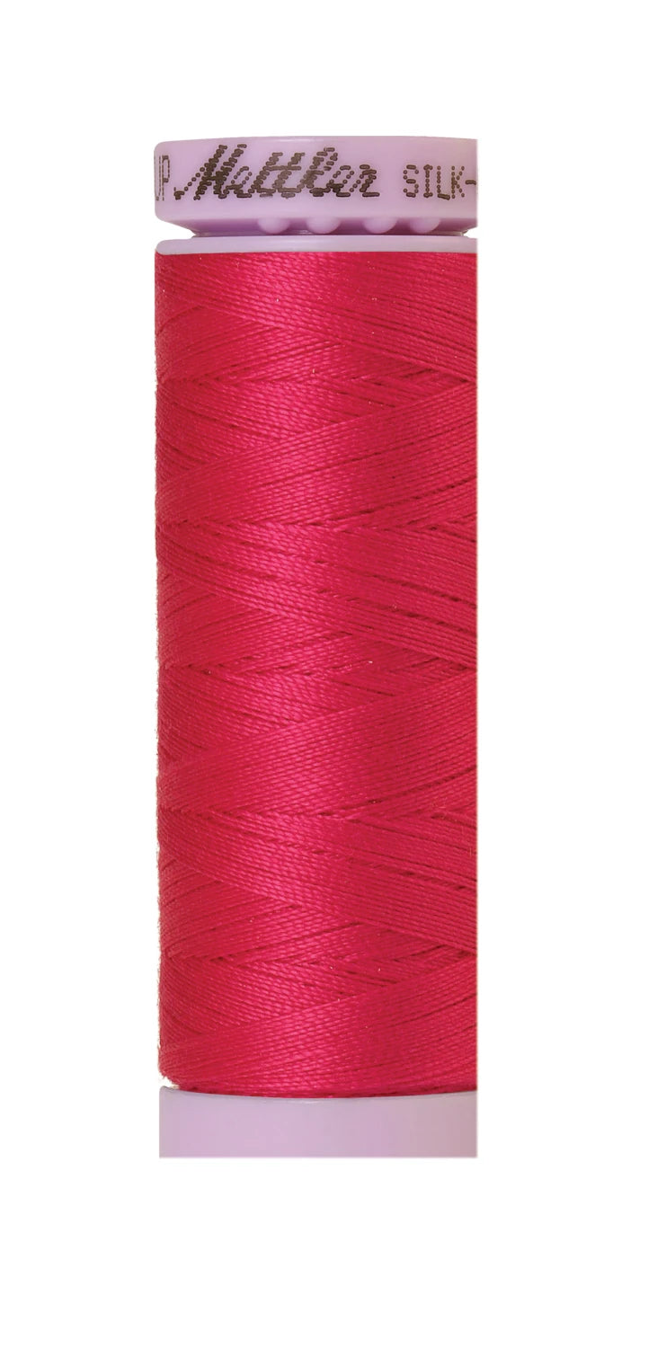 Silk-finish 50wt Solid Cotton 164yd Fuschia