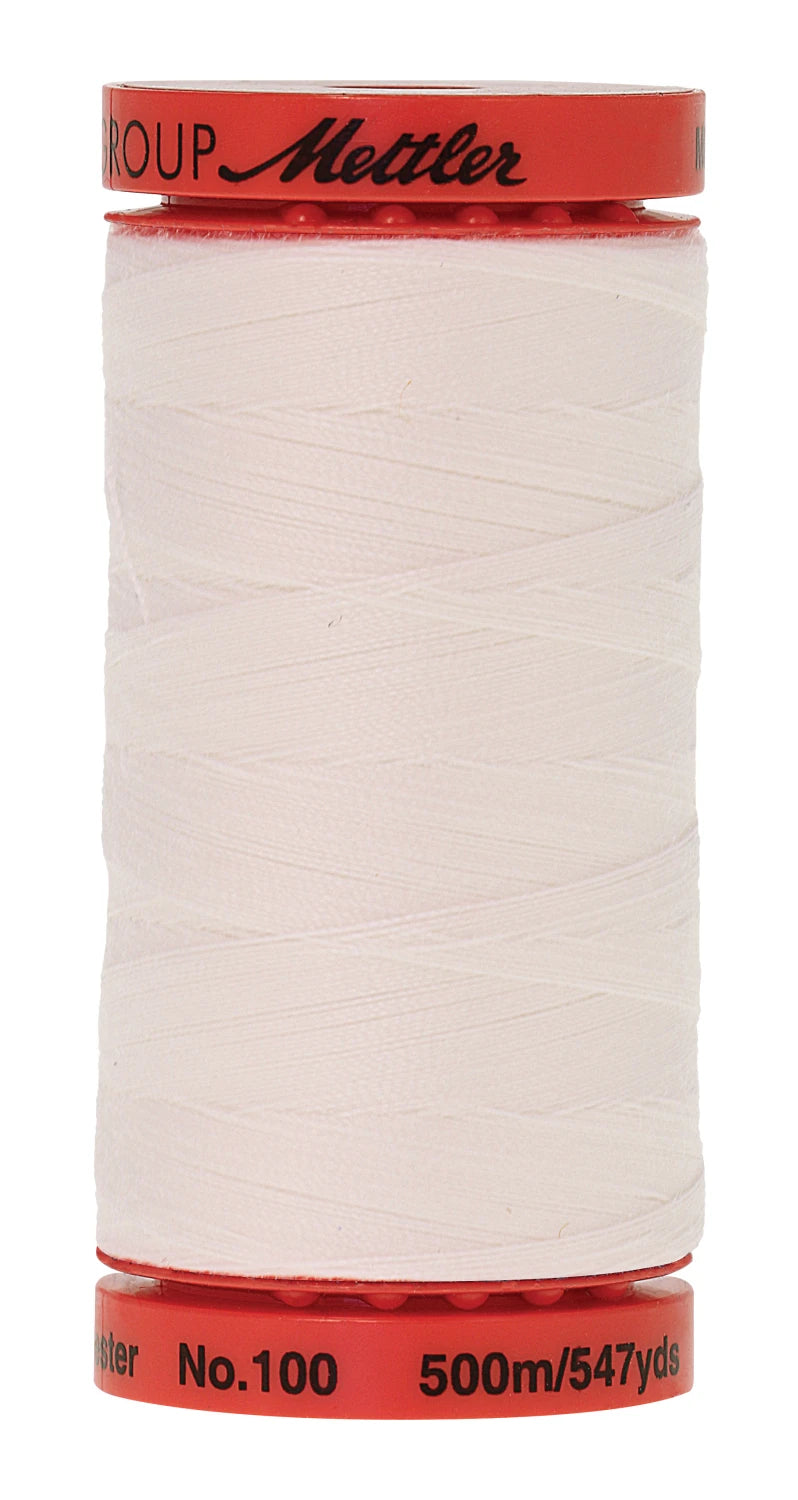 Metrosene Poly Thread 50wt 500m/547yds White