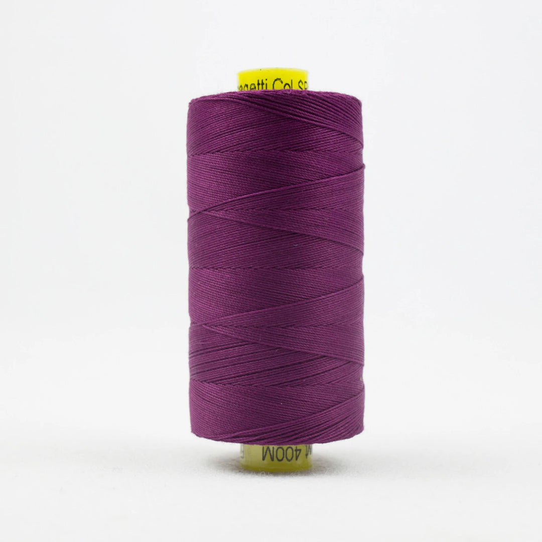Spagetti Solid 12wt Cotton Thread 400m Deep Magenta