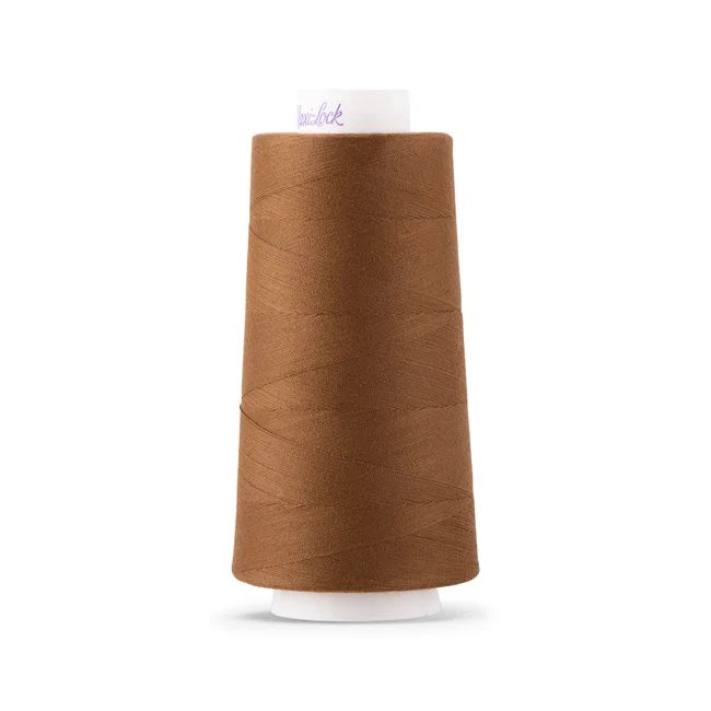 Maxi-lock Polyester Serger 50wt 3000yds Brown