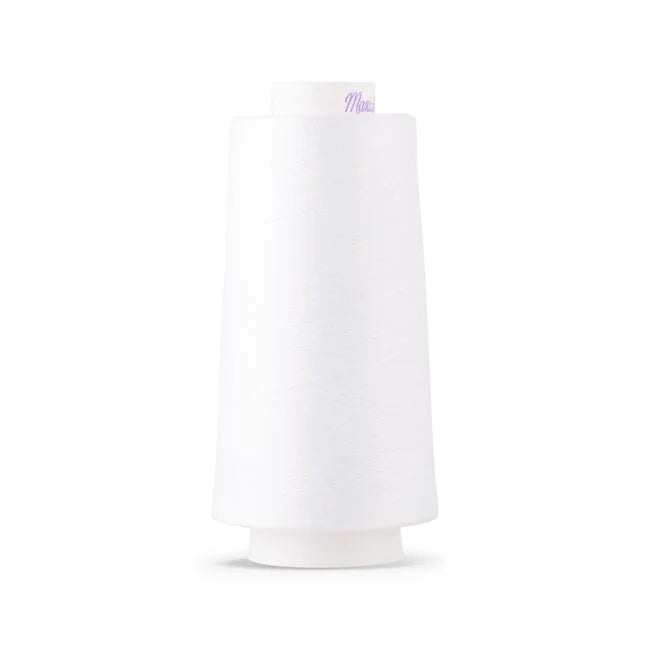 Maxi-lock Polyester Serger 50wt 3000yd White