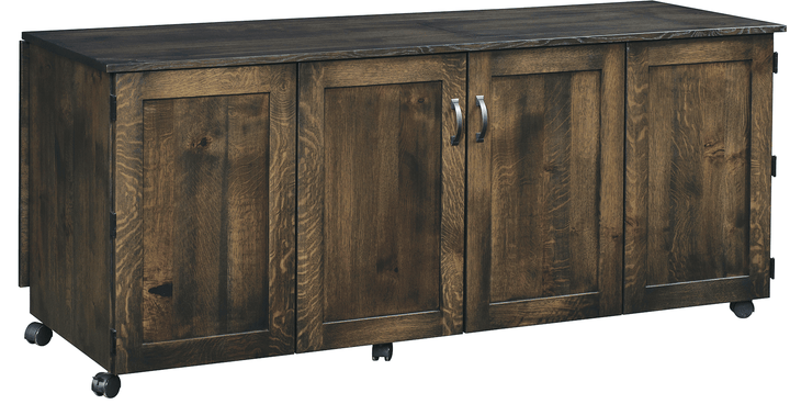 #115 FT Flat Top Embroidery Cabinet