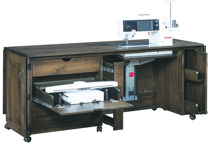 #115 FT Flat Top Embroidery Cabinet