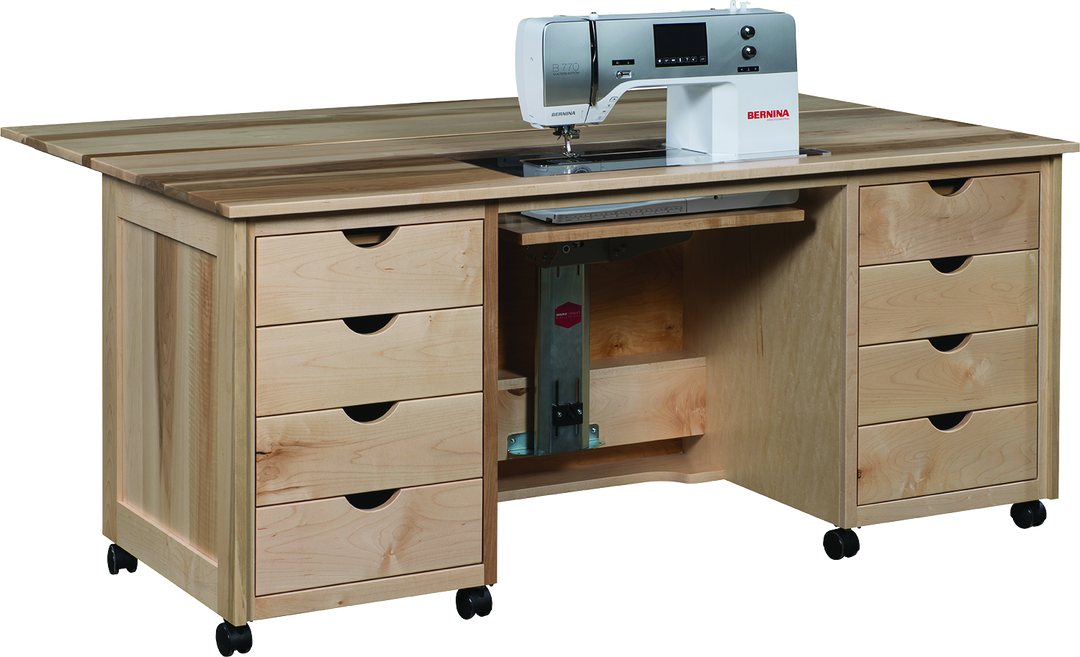 #132 XLFT Flat Top Sewing Cabinet