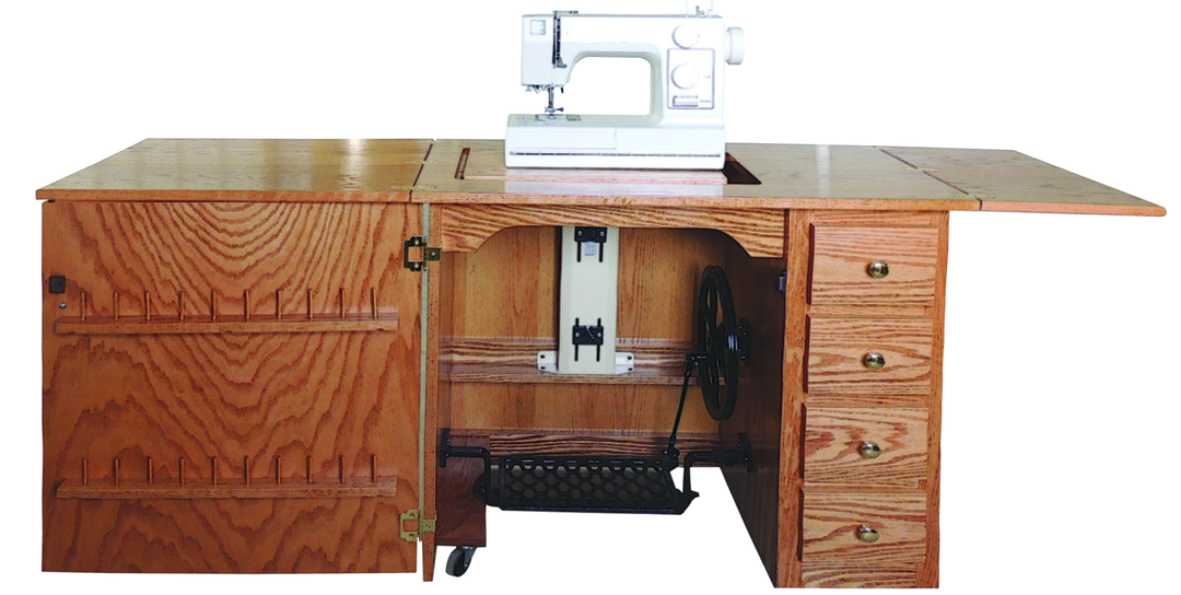 #160 Mission Sewing Cabinet