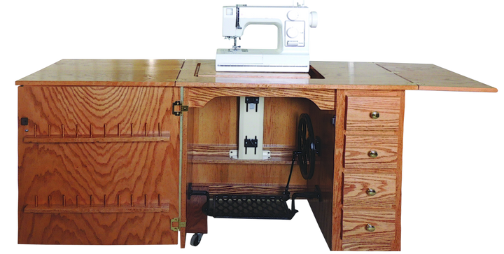 #160 Mission Sewing Cabinet