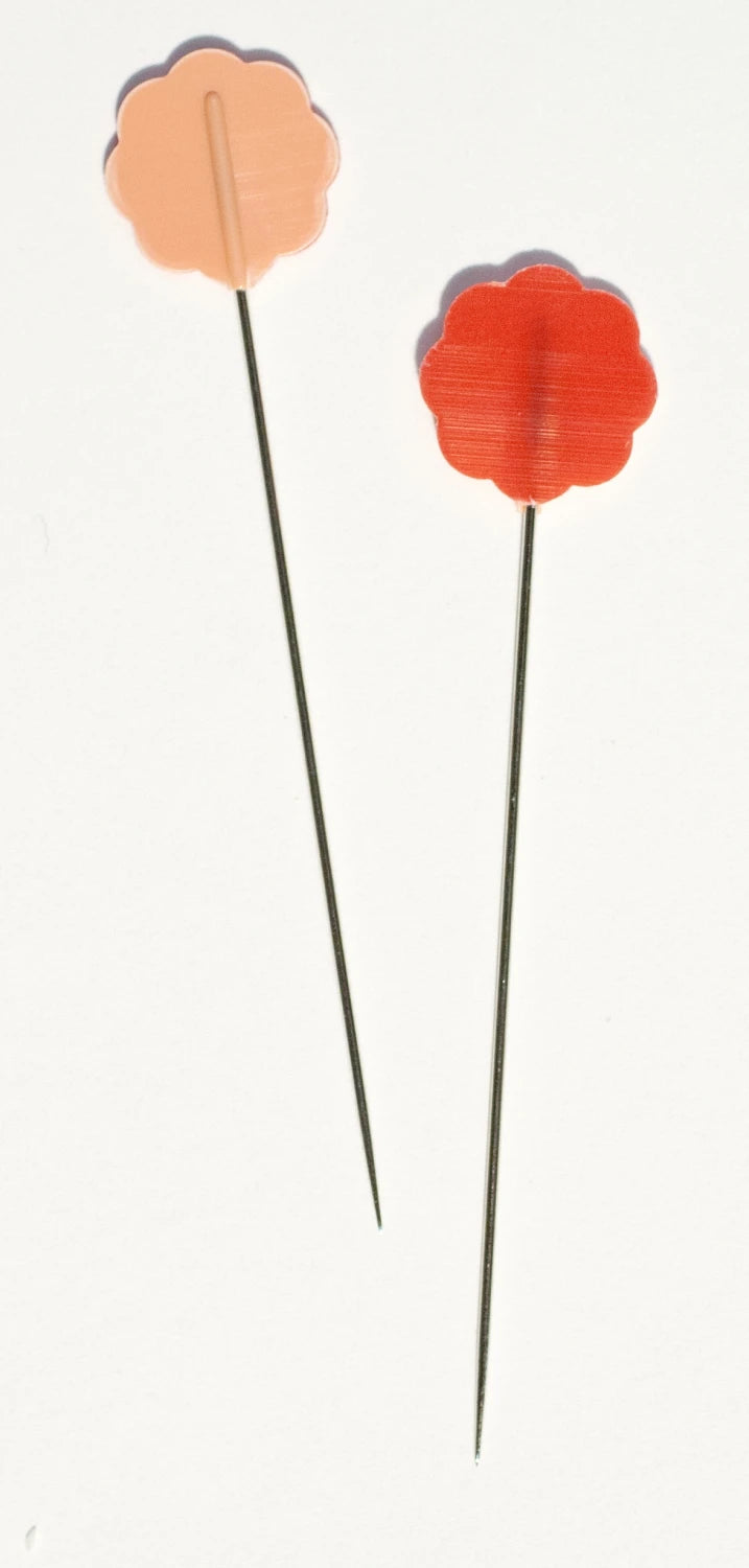Clover Flower Head Pins