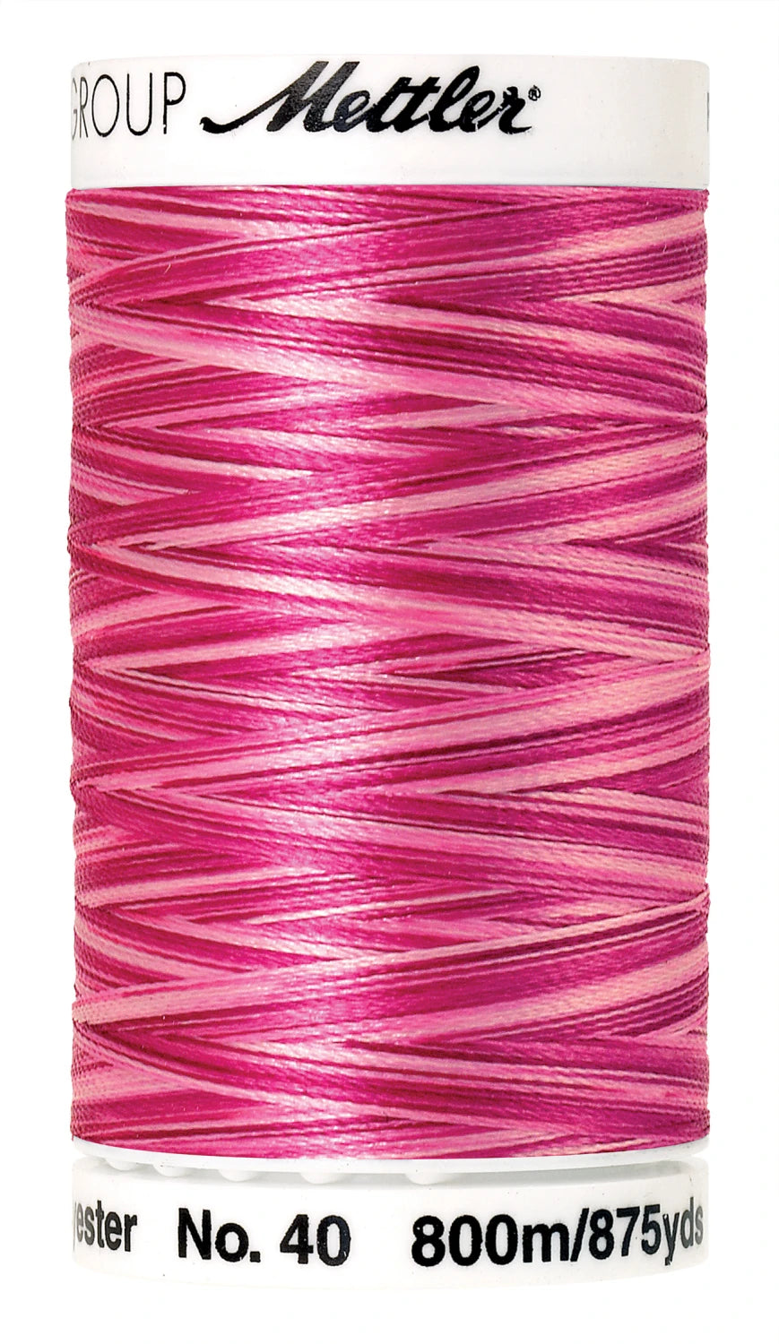 Poly Sheen Multi Polyester Thread 40wt 140d 800m/875yds Lipstick Pinks