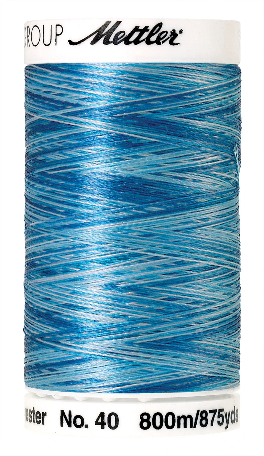 Poly Sheen Multi Polyester Thread 40wt 140d 800m/875yds Aqua Waters