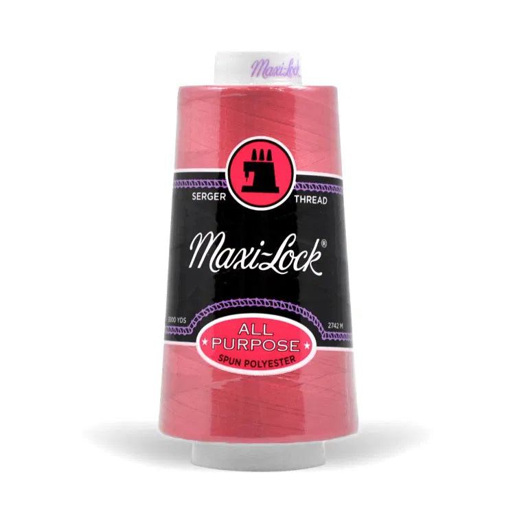 Maxi-Lock Polyester Serger 50wt 3000yds Pink Coral