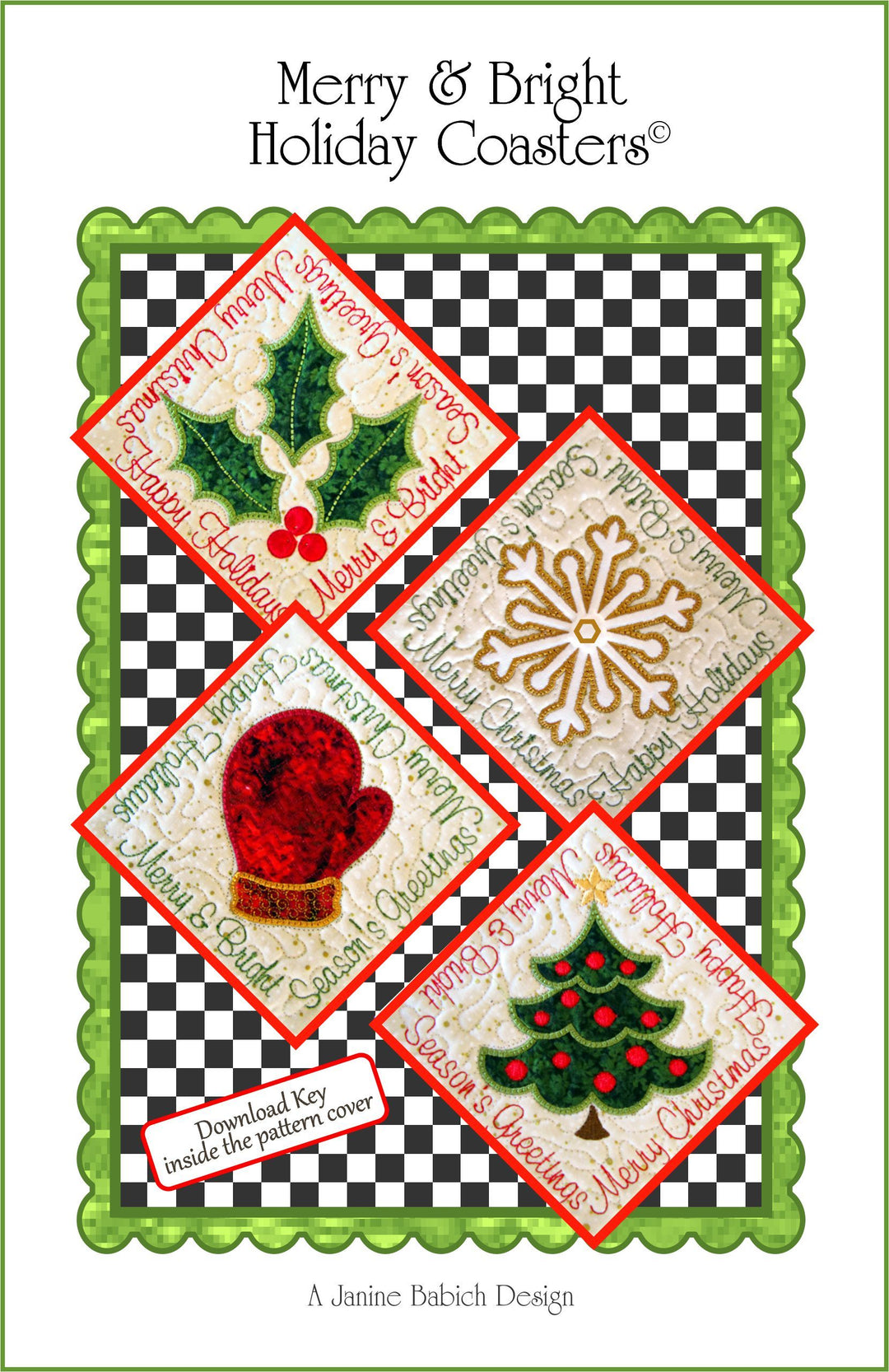 Merry & Bright Holiday Coasters