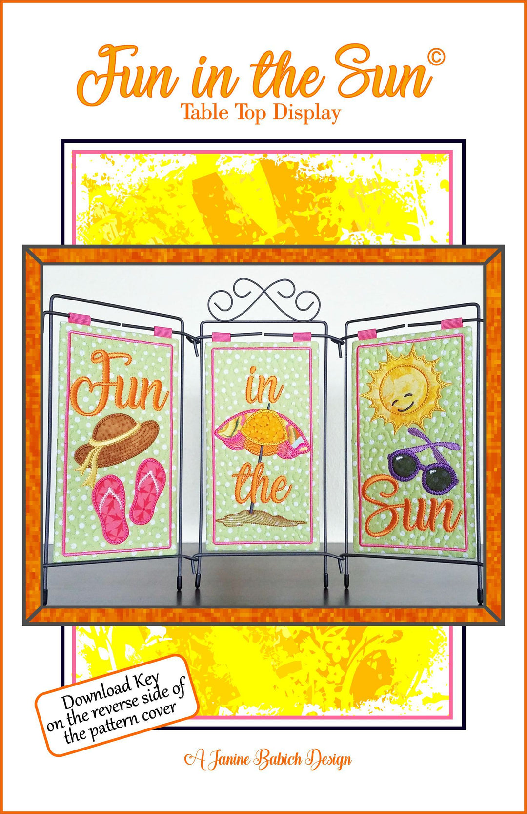 Fun in the Sun Table Top Display