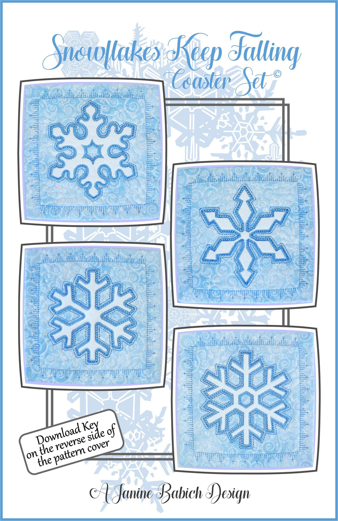 Snowflakes Keep Falling Coaster