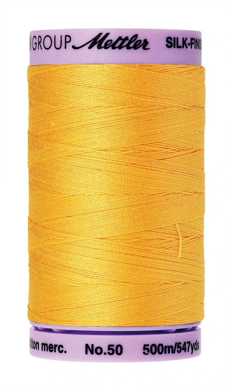 Silk-finish 50wt Solid Cotton Thread 547yd Summersun
