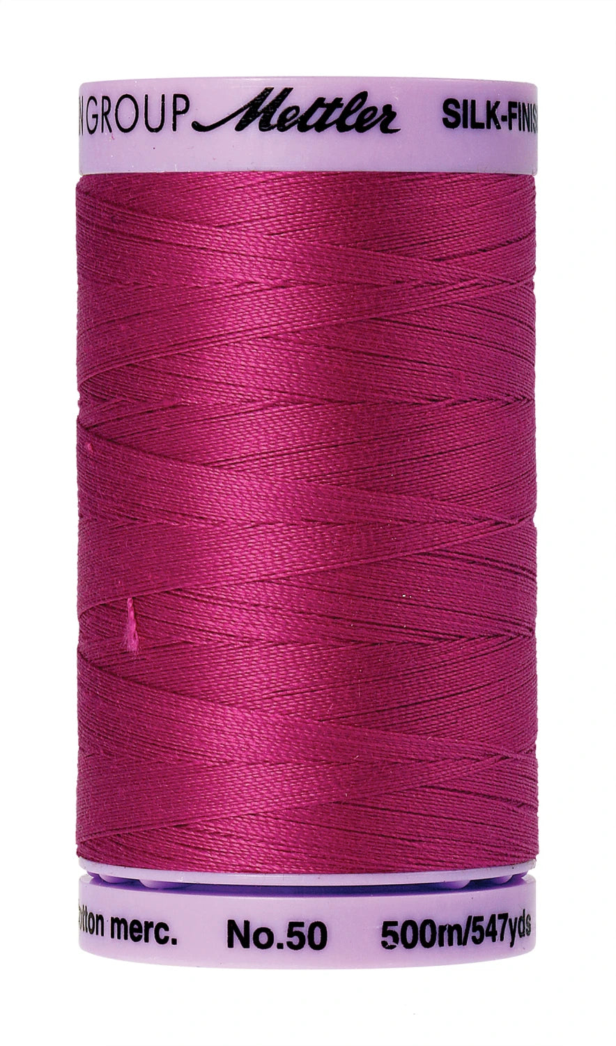 Silk-finish 50wt Solid Cotton Thread 547yd Peony