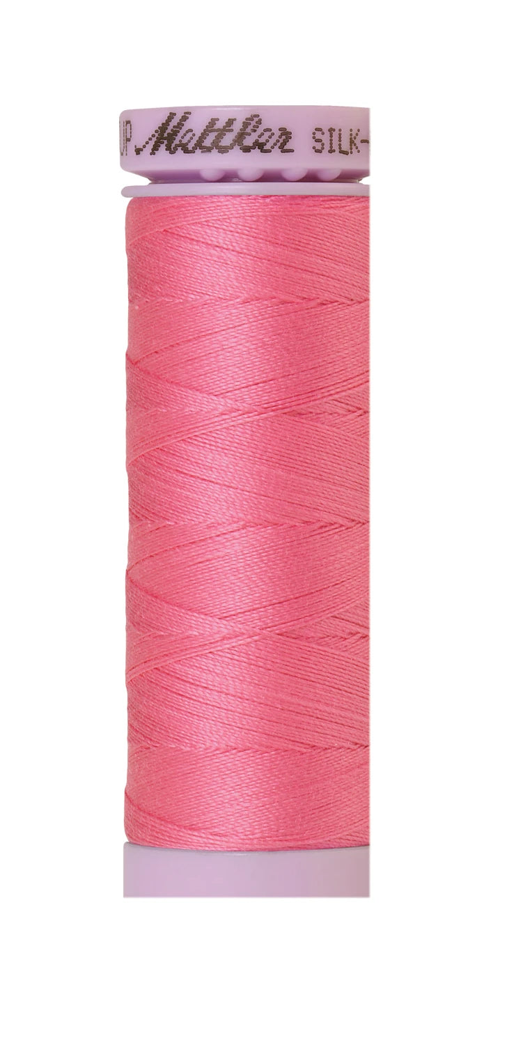 Silk-finish 50wt Solid Cotton 164yd Roseate