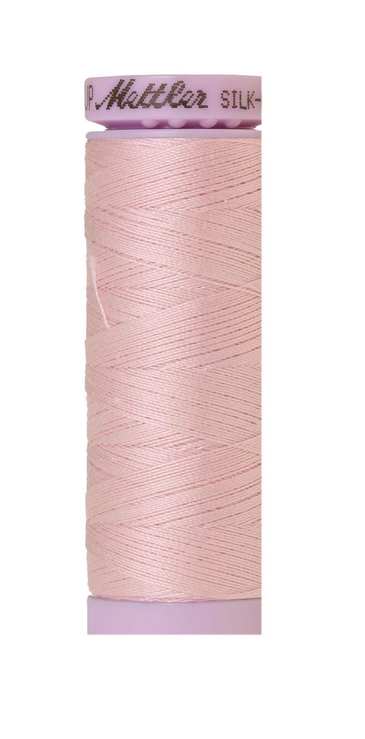 Silk-finish 50wt Solid Cotton 164yd Parfait Pink