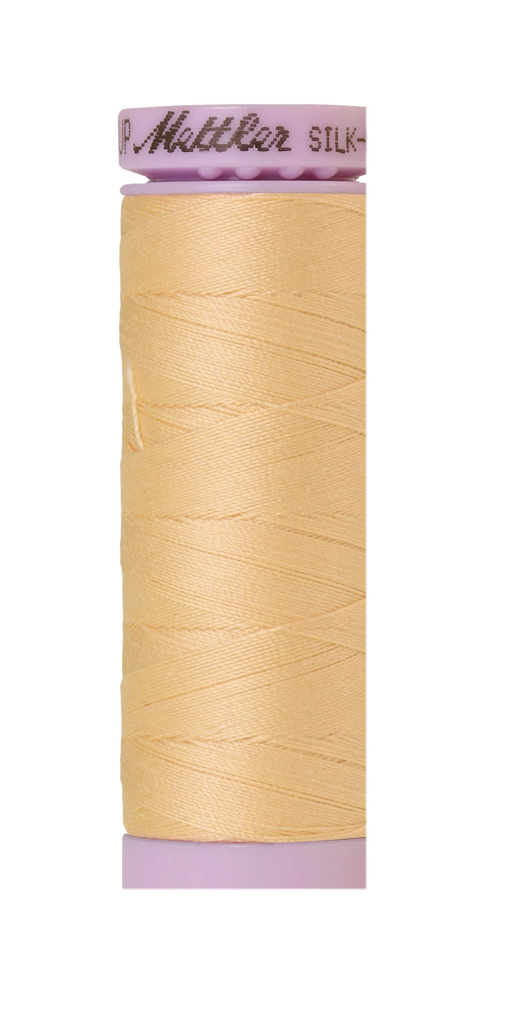 Silk-finish 50wt Solid Cotton 164yd Cornhusk