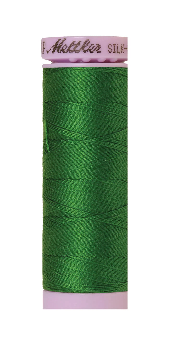 Silk-finish 50wt Solid Cotton 164yd Treetop