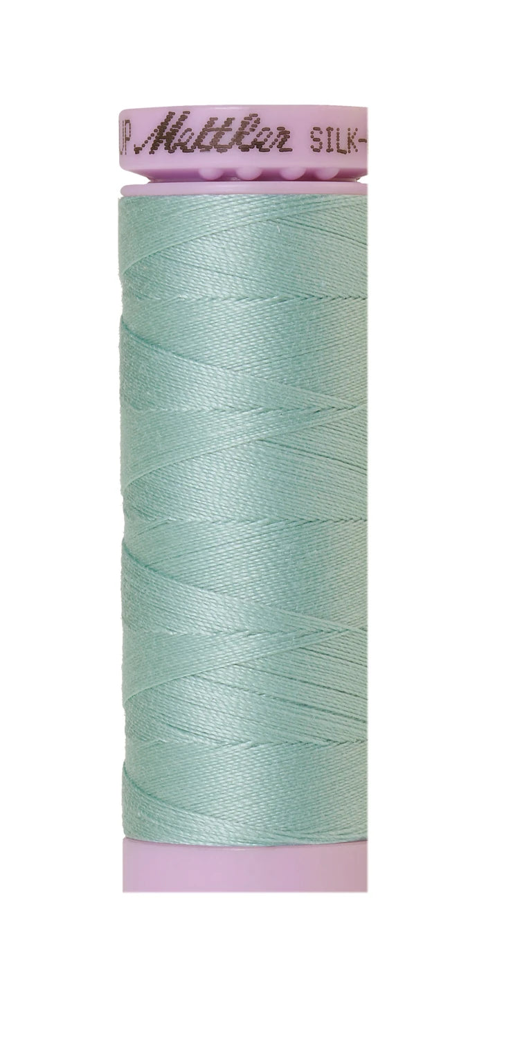 Silk-finish 50wt Solid Cotton 164yd Island Waters