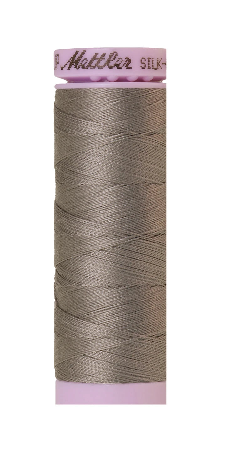 Silk-finish 50wt Solid Cotton 164yd Rain Cloud