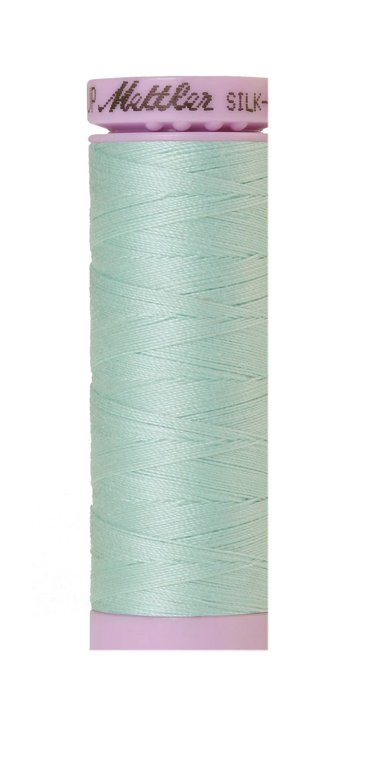 Silk-finish 50wt Solid Cotton 164yd Mystic Ocean