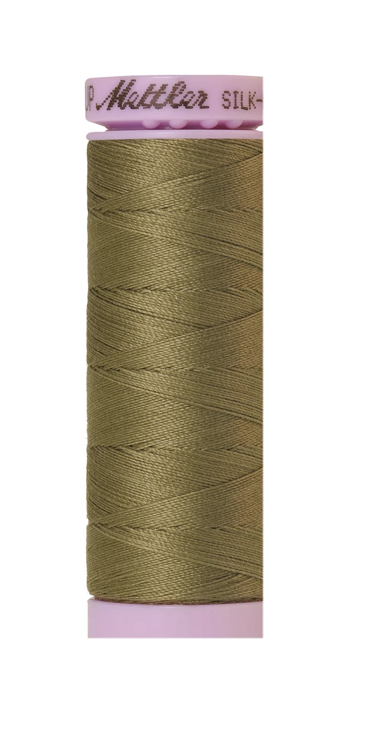 Silk-finish 50wt Solid Cotton 164yd Olive Drab