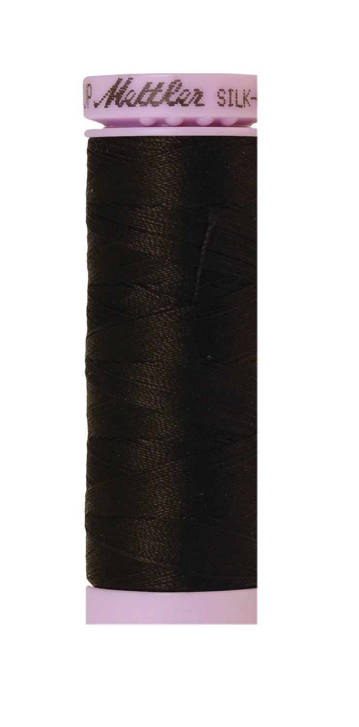Silk-finish 50wt Solid Cotton 164yd Vanilla Bean