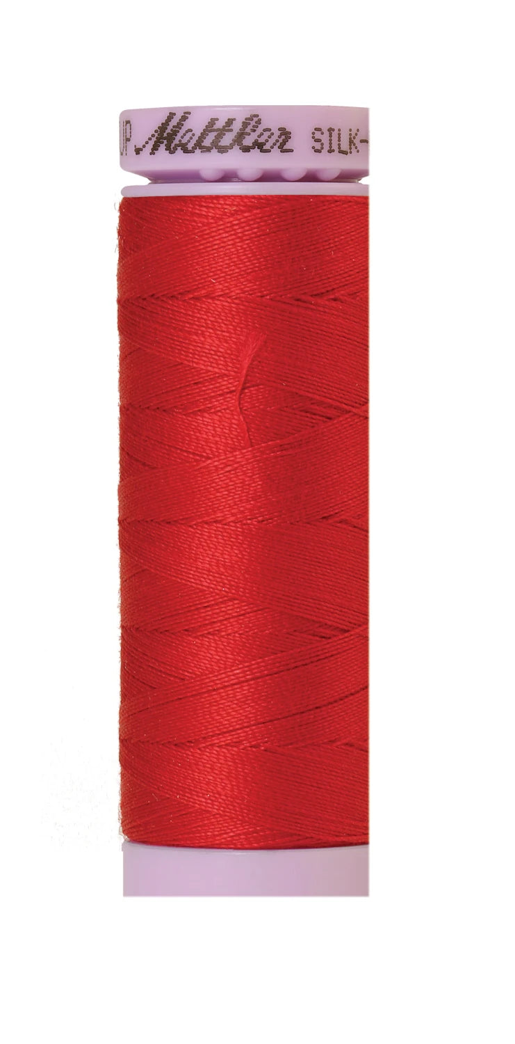 Silk-finish 50wt Solid Cotton 164yd Wildfire