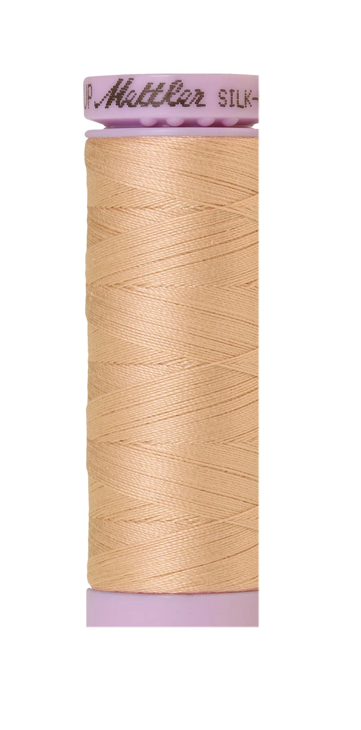 Silk-finish 50wt Solid Cotton 164yd Spanish Villa
